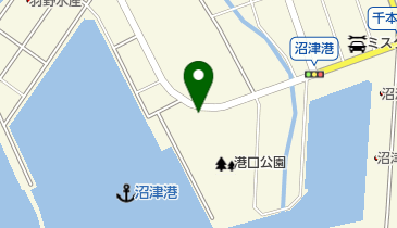 港口公園駐車場の地図画像