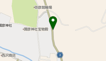 弥彦神社競輪第8駐車場の地図画像
