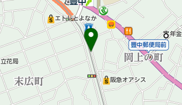 パークファースト豊中南の地図画像