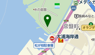 県営常盤駐車場(南)の地図画像