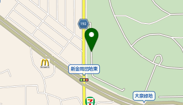 府営大泉緑地公園第2駐車場の地図画像