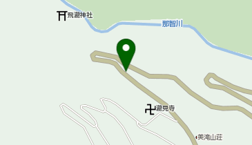 那智の滝第二パーキングの地図画像