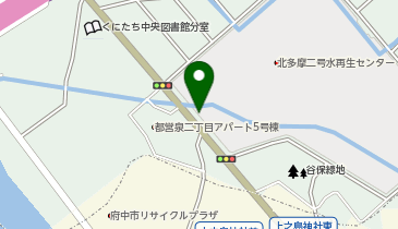 流域下水道処理場広場駐車場の地図画像