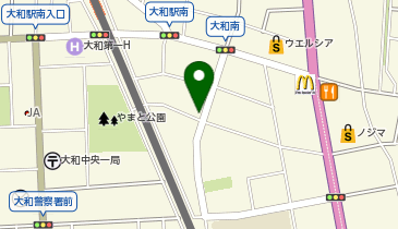 ダイレクトパーク大和の地図画像