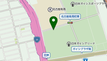 日本ガイシスポーツプラザ第二駐車場の地図画像