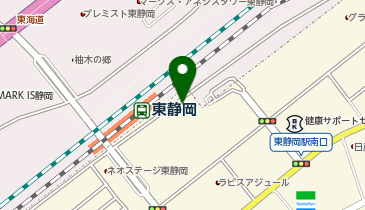 グランシップ西側駐車場の地図画像