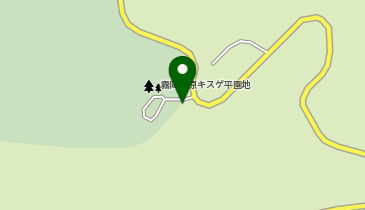 日光市霧降高原第2駐車場の地図画像