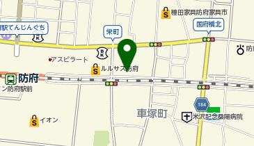 てんじんぐちパーキング・ルルサスの地図画像