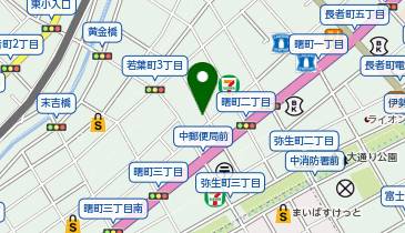 イセザキ・モールパーキングの地図画像