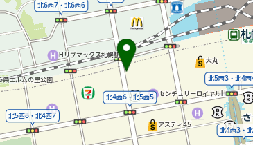 ジェイ・アール5・5パーキングの地図画像