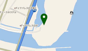 白子自然公園駐車場(ウミガメの丘側)の地図画像