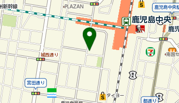 アミュプラザ鹿児島 西2駐車場の地図画像