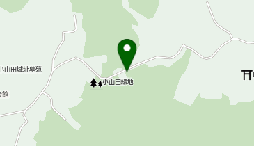 小山田緑地 本園北側駐車場の地図画像