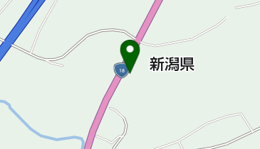 国道18号線 関川県境パーキングの地図画像