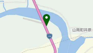 国道175号線 簡易パーキングさんなん仁王駅の地図画像