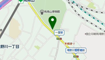 飛鳥山公園駐車場の地図画像