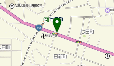 七日町浪漫デッキ駐車場の地図画像