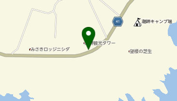 潮岬観光タワー駐車場の地図画像