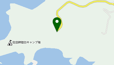 佐田岬灯台駐車場の地図画像