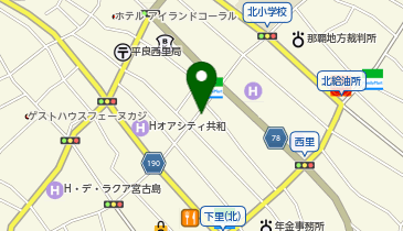 市ホームパーキングの地図画像