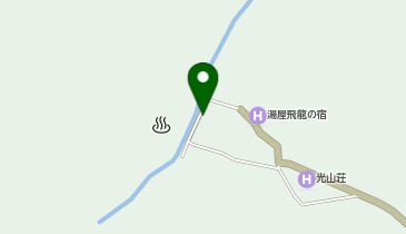 寸又峡温泉しらかば屋 有料駐車場の地図画像