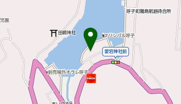 呼子臨港駐車場の地図画像