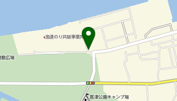 富津海岸潮干狩場駐車場の地図画像