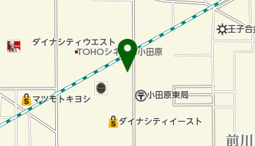 ダイナシティ駐車場の地図画像