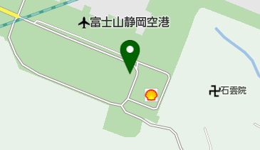 富士山静岡空港駐車場の地図画像