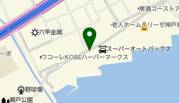 テックランドサンシャイン神戸店駐車場の地図画像