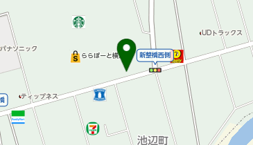 ららぽーと横浜 平面・南立体駐車場の地図画像