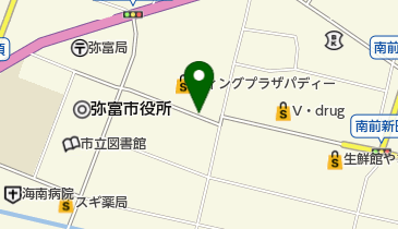 パディー駐車場の地図画像