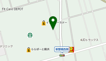 ららぽーと横浜 屋上駐車場の地図画像