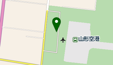 山形空港駐車場の地図画像