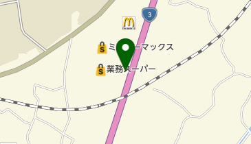 ミスターマックス宗像店駐車場の地図画像