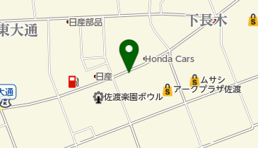 アークプラザさど駐車場の地図画像