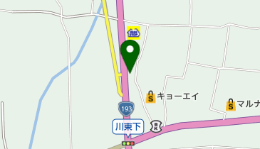 キョーエイ空港店駐車場の地図画像