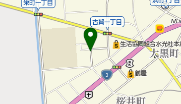 生活協同組合くまもと立体駐車場の地図画像