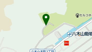 八木山動物公園駐車場の地図画像