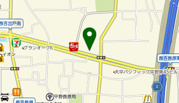 大阪市立平野区民センター(コミュニティプラザ平野)駐車場の地図画像