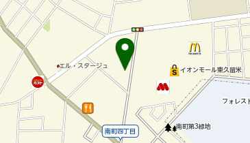 イオンモール東久留米立体駐車場の地図画像