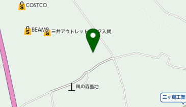 三井アウトレットパーク入間 P3駐車場の地図画像