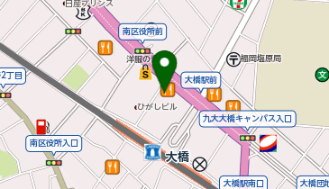 wepark大橋パーキングの地図画像