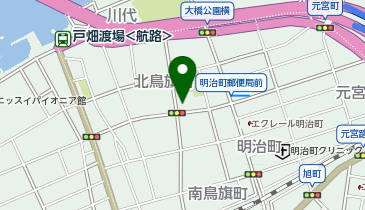 アパマンショップパーキング北鳥旗の地図画像