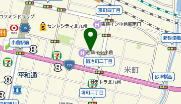 アパマンショップパーキング米町の地図画像