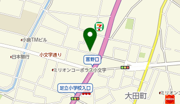 アパマンショップパーキング砂津の地図画像