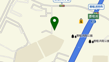 wepark香椎浜第1の地図画像