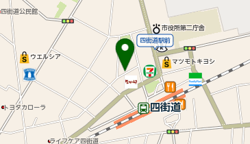 wepark四街道第1の地図画像