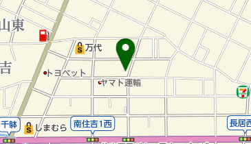 パークアテンド南住吉第2の地図画像