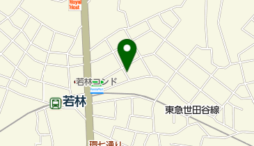 パークアベニュー若林第3の地図画像